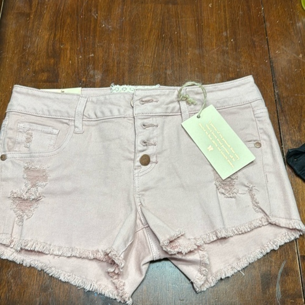Altar’d state new w tags pastel  pink shorts